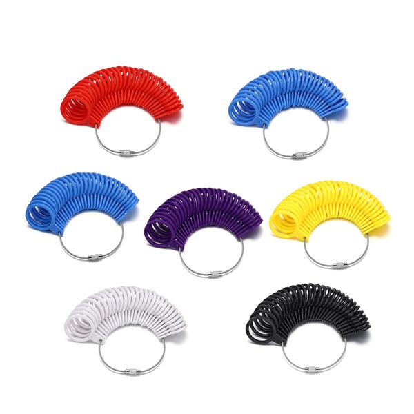 1pcs Ring Sizer Messung professioneller Schmuckwerkzeuge Ring Mordrel Stick Finger Gauge UK A-Z US 1-17 Größe DIY-Sets