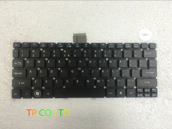 Tastiere Nuova tastiera per laptop per Acer Aspire One S3 S3391 S3951 S3371 S5 S5391 725 756 Layout US