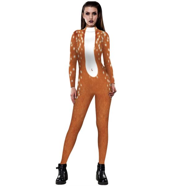 VIP Fashion Halloween Cosplay Costumi Leopard 3D Stampa 3D Animale Zentai Snake Bodyuit Stuitsuits