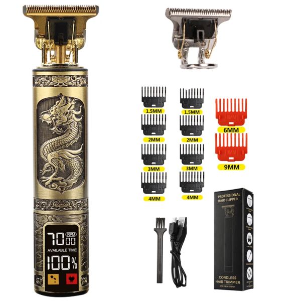 TRIMMERS CAPPAGGIO SET E ACCESSORI MACCHINA TACCHINA DEL TRIMMER PER L'UOMO MACCHIO CLIPE CLIPE CLIPE BARBER NEUK BARBER