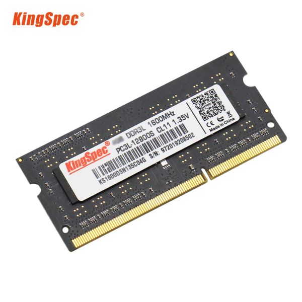 Rams Kingspec DDR3 4GB 8GB память RAM ноутбук 1600 SODIMM DDR3L 8G Memoria RAM для ноутбука для ноутбуков Memoria Rams 1600 МГц DDR3 1,35 В.