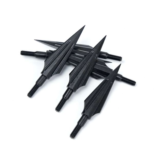 Toparchery Matel Pfeilspitzen 125/150 Grain Arrowhead Jagd zur Bogenschießjagd auf Compound Bow Armsbrubs 6/12/24 pcs