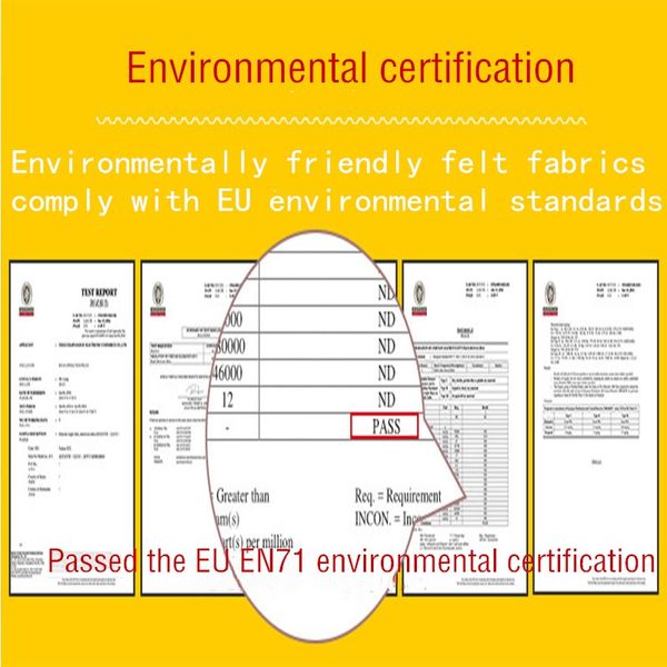 Keçe hayvan baykuşları elf diy zanaat kiti anaokulu için sabah check-in işareti ön panosu katılım kaydı öğretim keçe oyuncak ev dekor