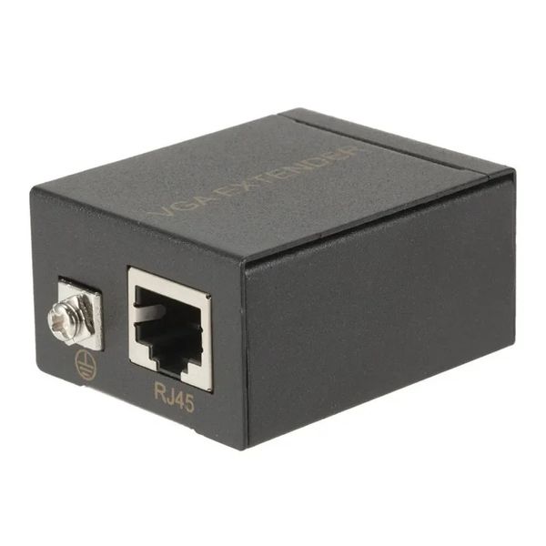 1 Пара приемна передатчика VGA на RJ45 Extender Repeater от CAT5E/6 до 60 м VGA UTP для компьютерного проектора для ноутбука ПК.