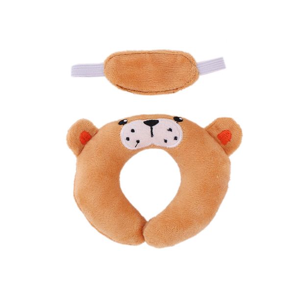 Doll Travel Mini Fillow em forma de U+Sleep Push Eye Mask por 18 polegadas American43 Cm Reborn Baby Baby New Doll Girl's Russia Toy DIY