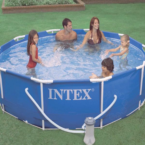 Intex über gemahlenem Pool Wasserfilterpumpe zirkulieren Fluss Clearwater Cleaner aufblasbare Schwimmbadzubehör