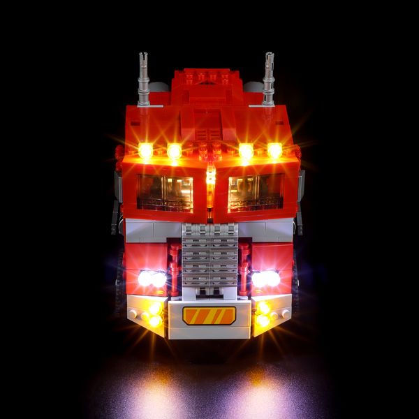 Joy Mags LED Light Kit für 10302 Optimus Prime Building Blocks Set (nicht das Modell enthalten) Ziegelspielzeug für Kinder