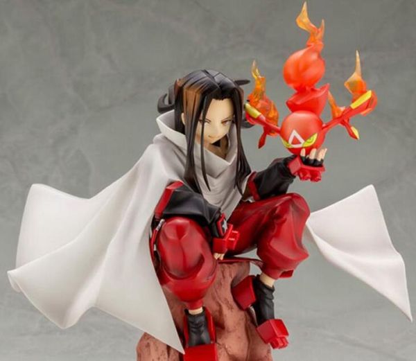 Kotobukiya Shaman King Artfx J Hao PVC фигура аниме -фигура модель модели игрушки кукла кукла нет Box9763498