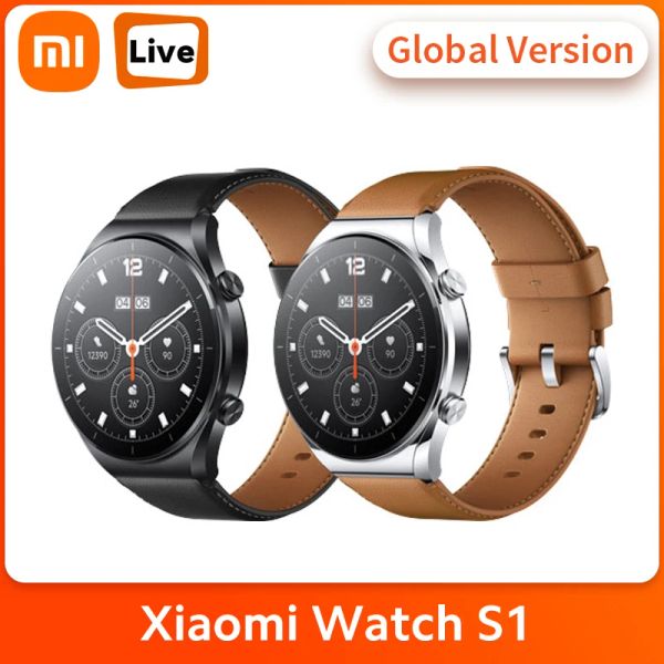 Смотреть новая глобальная версия Xiaomi Watch S1 SmartWatch 1.43 