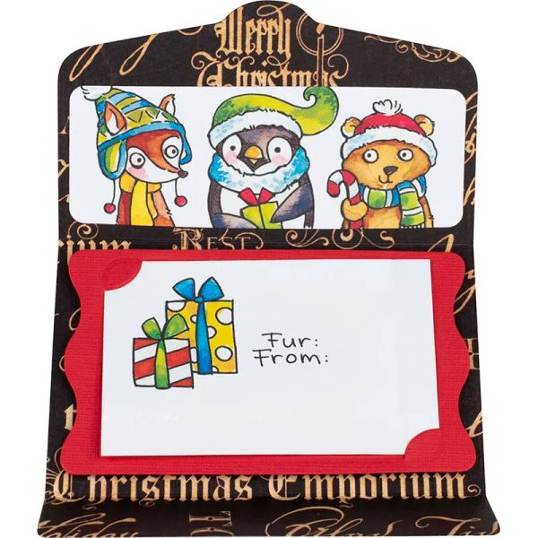 Cartão Clear Stamp Feliz Natal Papai Noel Deer Cartão de recortes Diy Scrapbook Faça de artesanato estêncil Novo carimbo 2020 17