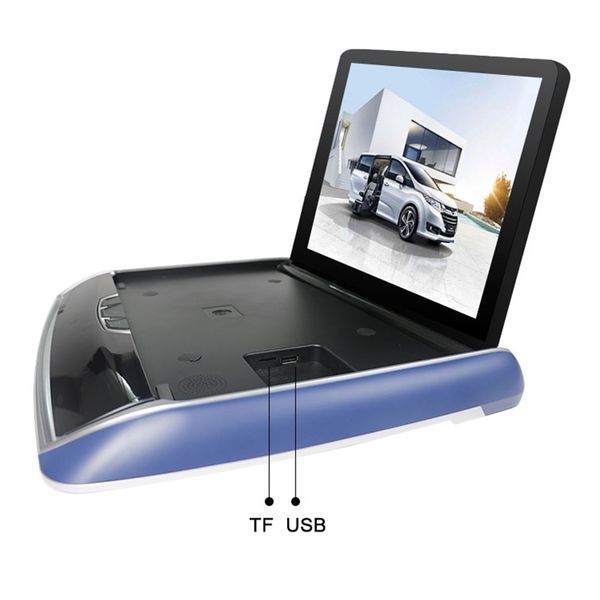 Monitor de carro dobrável elétrico Android 10.0 3+32 GB de 17,3 polegadas Auto Desliga a tela do teto de teto de teto TV