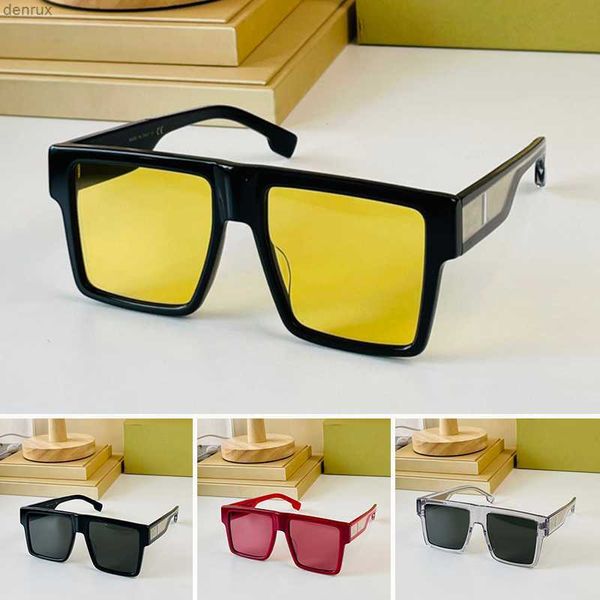 Sonnenbrille Übergroße quadratische Sonnenbrille für Frauen mit mehreren getönten Rahmen stilvoll inspiriert 4956 Goggle Shield Visor Sonnenbrille Sexy Retro Outdoor Travel Lentes D.