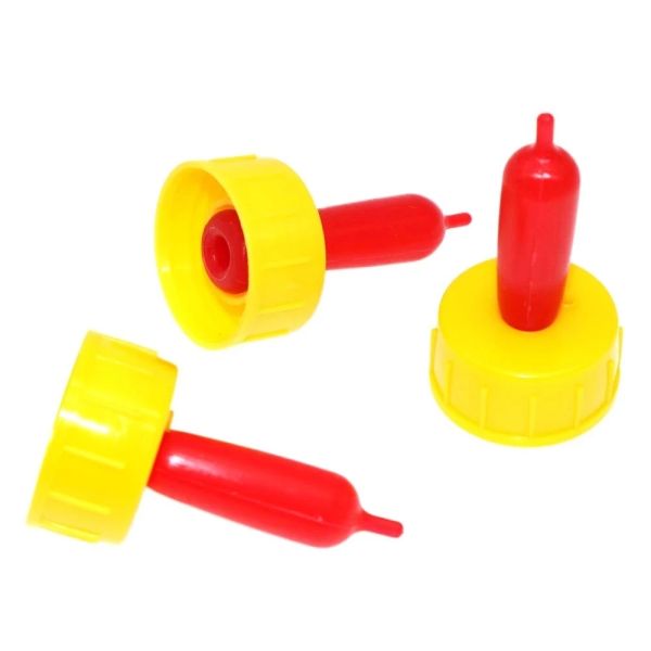 50 pezzi per capezzolo di pecora PET SPECIALE SILICONE BOCCHE BOCCHIO ALAGGIO DI AGGIORE POTTA COKE POKE BOTTO IN GIOCO ROSSO ROSSO NAPPIO