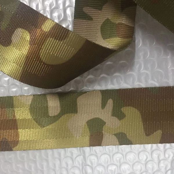 Sicherheitsgurtzubehör Polyester Gurting Armee Tarnung Tarnung