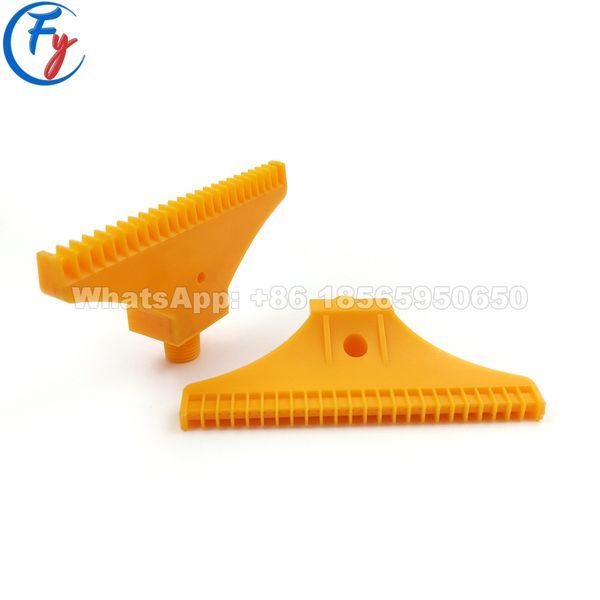 110 mm per coltello in plastica Aria vento Air Blooking Ugello della ventola piatta, ugello per getto di lavaggio da 1/4 