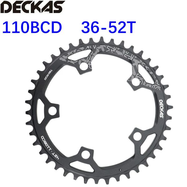 Rivegno di corne di copertura rotondo 110bcd per forza rivale rossa S350 S900 36 38 40 42 BIKE STRADA DEGLI PER SRAM CX GLAVER QUARQ 5 ARMS 110 BCD