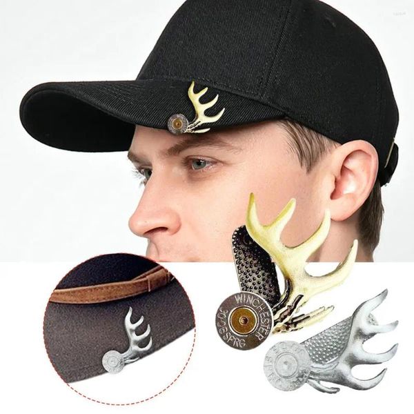 Boinas 1pcs hat clipes para abastão de metal de metal de metal de bronze para acessórios artesanais T0Z0