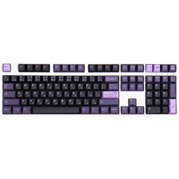 Accessori GMK Il primo amore keycaps del profilo di ciliegia inglese giapponese Dyesub keycap PBT 23/129 tasti per la tastiera di gioco meccanica mx switch