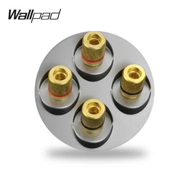 5 colori L6 Audio Speaker Phono a 4 pin Banana Socket Modulo Outlet Combinazione gratuita fai -da -te