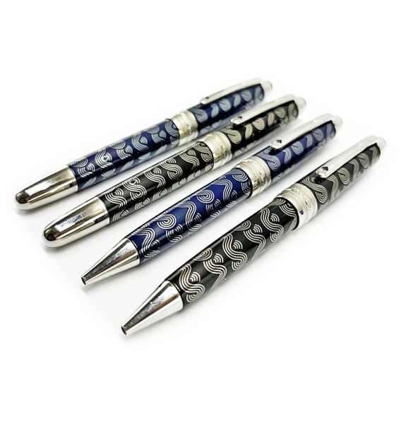 LGP Classic Luxury 163 Rollerball Ball5 Pen Edição Limitada AAA Metal Series 80 dias em todo o mundo com número de série7778802