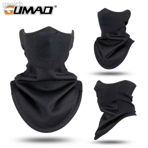 Moda yüz maskeleri boyun gaiter kış maskeleri yürüyüş fular termal polar boyun sıcak gaiter spor yüz bandana snowboard kayak bisiklet moto kulak kapak yarım tüp maskesi 240410