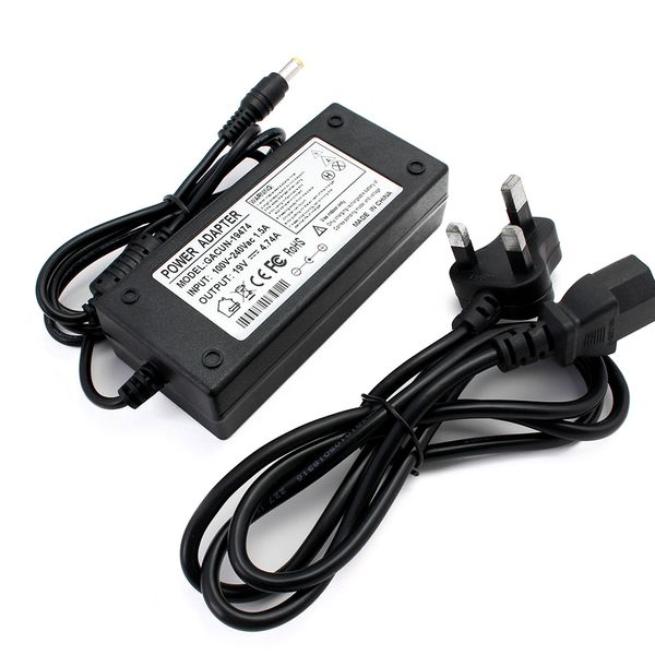 Universal Notebook Source 19V 3.42A 4.74A Ladegerät Netzteil Laptop Adapter -Konverter AC 110V 220 V bis 19V Volt EU US 65W 90W