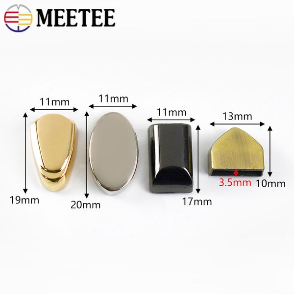 50pcs zipper in metallo a tiraggio a ciotolo fibbie con fibbie con cerniera con cerniera tappa a tappo a vite danno da per te Accessori hardware in pelle artigianato