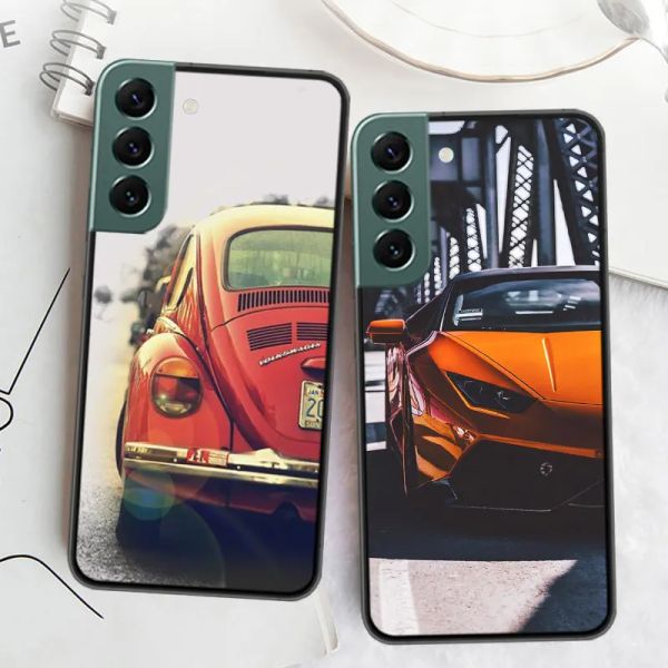 New Sports Cars Male Masculino Caso de telefone para Samsung Galaxy A12 A22 A32 A42 A52 A72 A54 A34 A24 A14 A73 A53 A33 A23 A13 5G F52 F62 CO