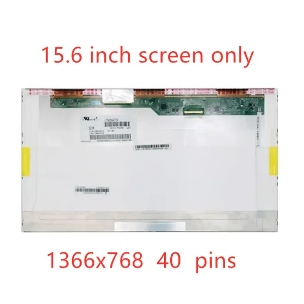 Frete grátis de tela 15,6 '' para HP 625 610 615 620 625 630 631 Laptop LCD Matrix LED LVDS LVDS 1366X768 40 PIN