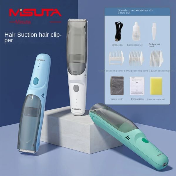 Trimmers Baby Haar Trimmer Saughaar Clipper Baby Elektrisch Pusher weicher Ton Kinder Elektrische Schere Magic Appliance Home Tuch