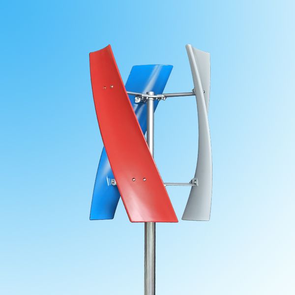 Nova chegada 800W 1000W Wind Turbine Gerador Gerador Alternativo Geradores de Energia 12V 24V MPPT Hybrid Controller Off Inversor
