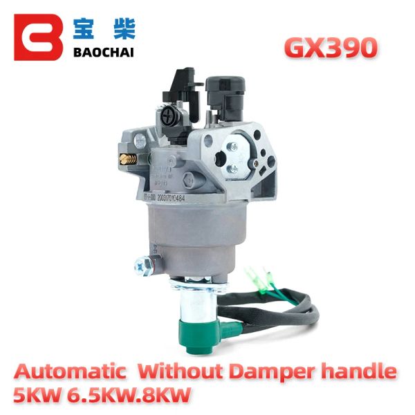 Yeni Huayi P27 P27-1 P27-2 Gaz Motor Jeneratörü Karbüratör Montajı Otomatik Damper Yağ Karbüratör 5kW 6.5kW 8kW