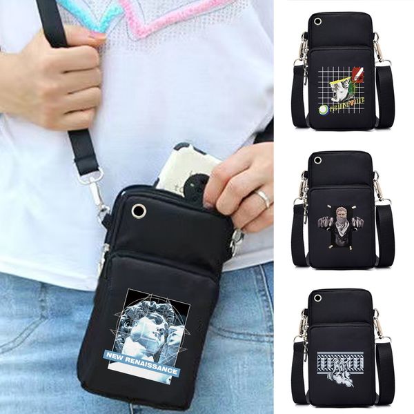 Für Samsung/Huawei/iPhone -Handy -Taschen Outdoor Sport Arm Pouch Sculpture Series Mobilfunk -Hülle -Armband -Armband -Armband -Armband -Handgelenks -Handgelenks -SPAKE