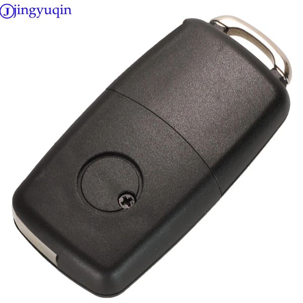 Jingyuqin Remote Key Shell Flip Folding Car Key für VW Volkswagen MK4 Bora Golf 4 5 6 Passat Polo Bora Touran Hu66 Blade