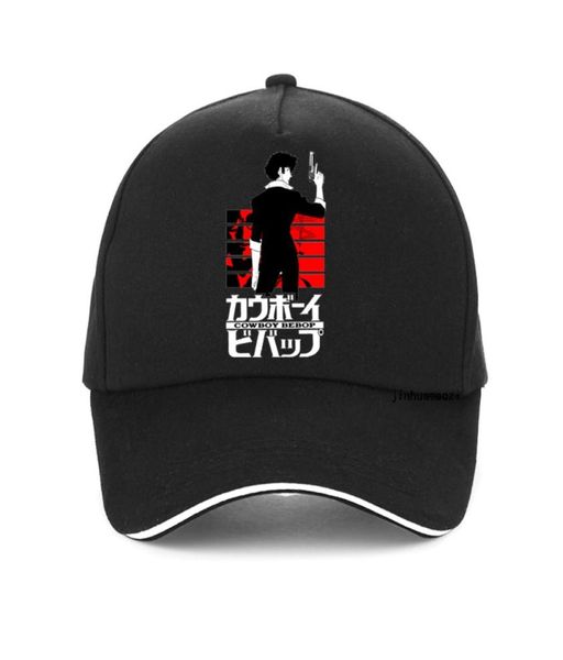 Cool Cowboy Bebop Men Cap de beisebol Casual Anime Spike Manga Japanese Jato Faye Papai Capacho Cartoon Estética Snapback Hats1333296196045