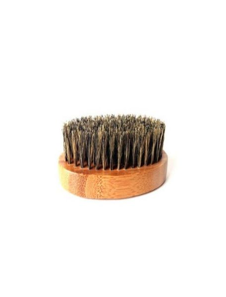 100pcs javali cerdas bambu barba pincel bigode pente pode personalizar logotipo homens bambus pincéis1599079