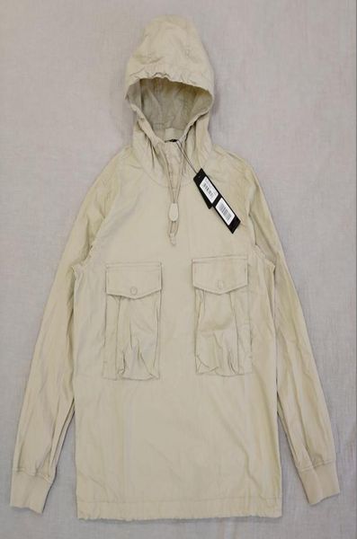 19SS 639f2 Ghost Piece Smockanorak Cotton Nylon Tela Pullover Giacca da uomo da donna Capolla di moda Outwear1204258