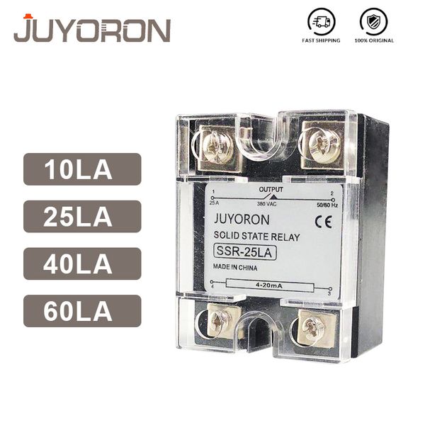 10a 25a 40a 60a la unnor fase linear proporcional controlador de entrada 0-10V ou 4-20mA Tipo de tensão Regulador Relé de estado sólido