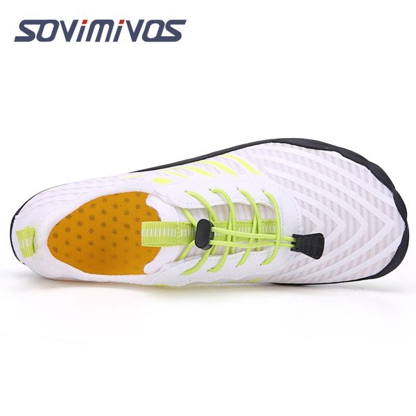 Sapatos de água para homens de mulher Sapatos aqua Sapatos de natação Esportes de praia Rápida seca descalça para passear de passeio de barco Surfing com drenagem