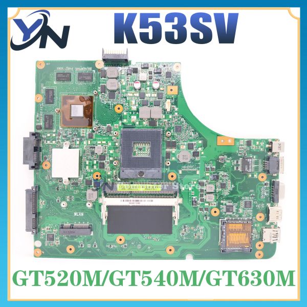 Scheda madre Mainboard K53S K53SV K53SM K53SJ K53SK K53SC A53S X53S Laptop Madono Modna GT520M GT540M GT630M Scheda principale 100% Test OK