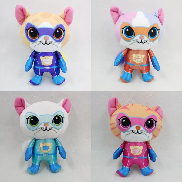 Superkitties de desenho animado de cartoon de vendas a gostosa e boneca de brinquedo de pelúcia