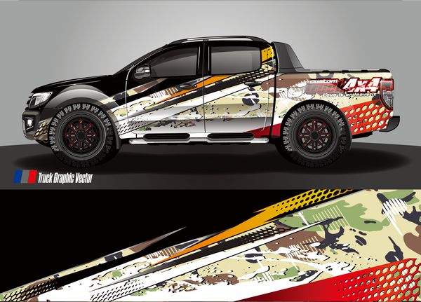 Veículo de anime de corpo inteiro Dezido Dear Comics temáticos Sidecar Wrap Cast Vinyl Wrap Universal Sidecar Long Stripe Decal