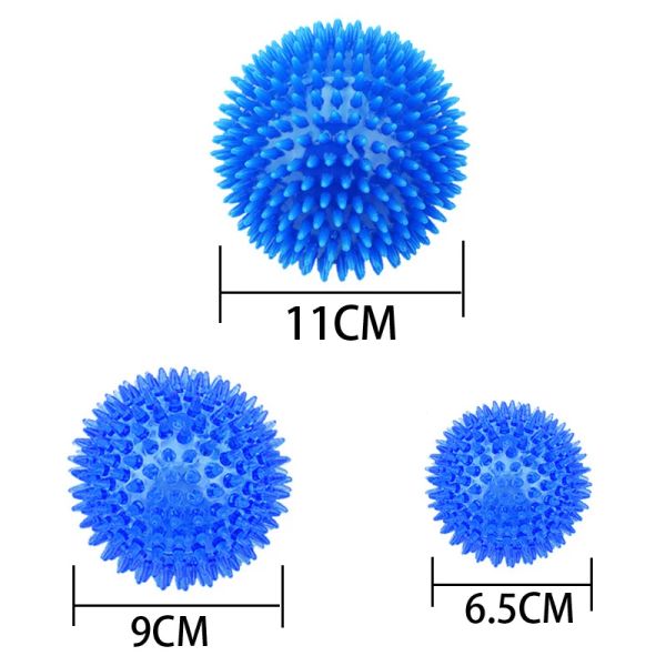 Dentes de limpeza molar de cães de estimação TPR TPR anti-bite Hedgehog Ball Puppy Game Interactive Educational Pet Supplies