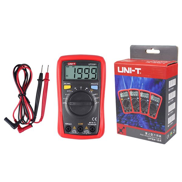 UNI-T UT33A+ /UT33B+ /UT33C+ /UT33D+ Palmengröße Multimeter-Resistenz-Mess