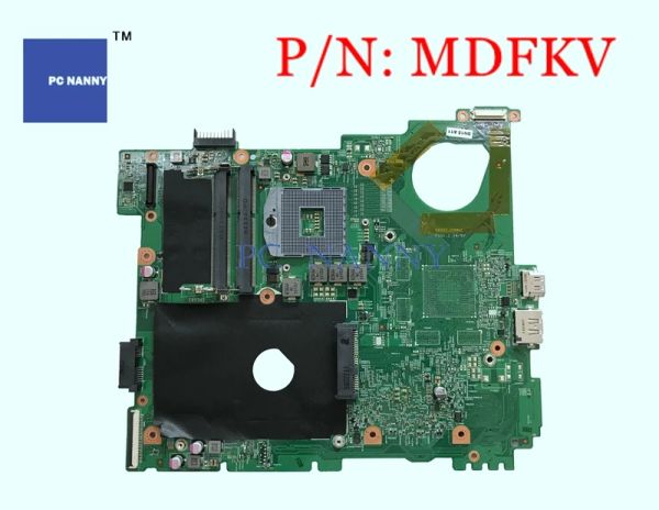 Материнская плата Pcnanny Mainboard Mdfkv 0mdfkv для Dell Vostro 3550 V3550 HM67 DDR3 Материнская плата ноутбука