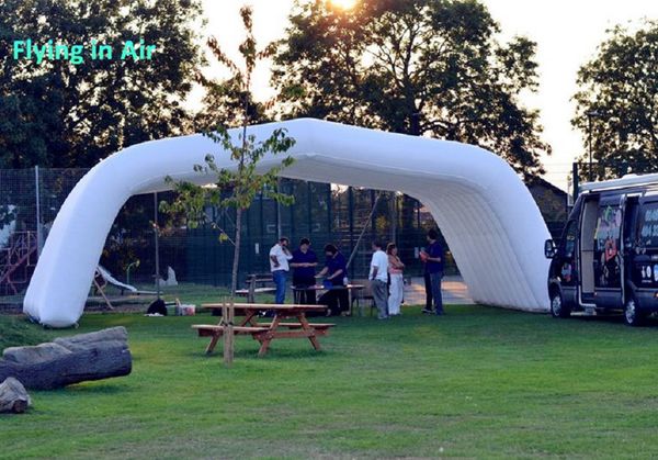 Düğün seçim çerçevesi şişme çadır açık beyaz hava patlama parti/etkinlik/piknik için kemer tüneli