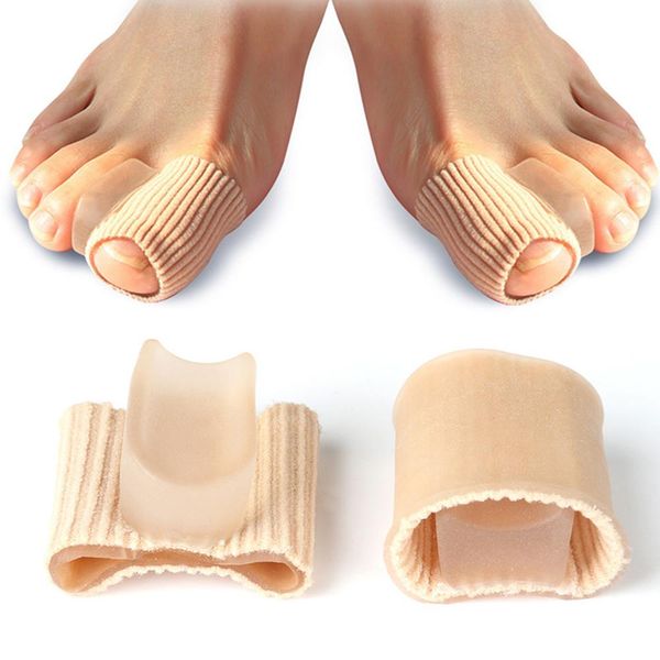 Separatore di piedi correttore haplux valgus raddrizzante ortodontico pareti del piede silicone di copertura del piede utensile 2020 NOVITÀ
