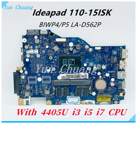 Motherboard BIWP4/P5 LAD562P Mainboard für Lenovo IDEAPAD 11015ISK Laptop Motherboard mit 4405U i3 i5 I76th CPU 4G RAM DDR4 100% Arbeit