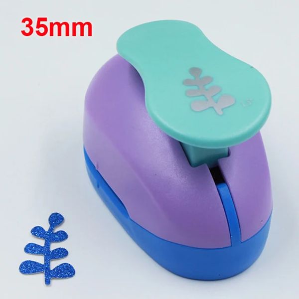 Punch 1pc Árvore de Natal Cedar Oak Leaf Scrapbooking Scrapbooking School DIY Gift Cedar Paper Cutter EVA Trees Hole Punches