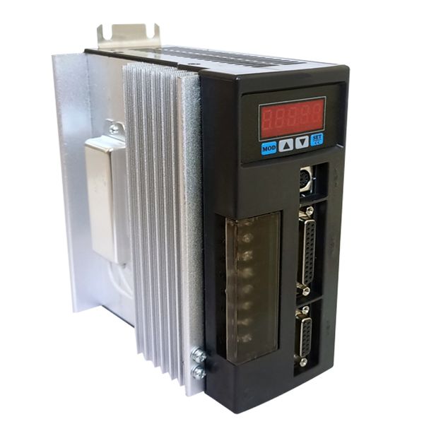 3000 giri / min 2,4 N.M Servomotor AC azionario a fase monofase Magnete permanente Autocidente con Modbus 220V 750W 90ST-M02430 SERVO MOTORE AC